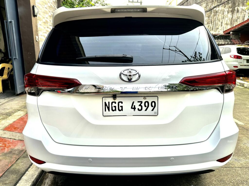 2020 toyota fortuner G 4x2 6